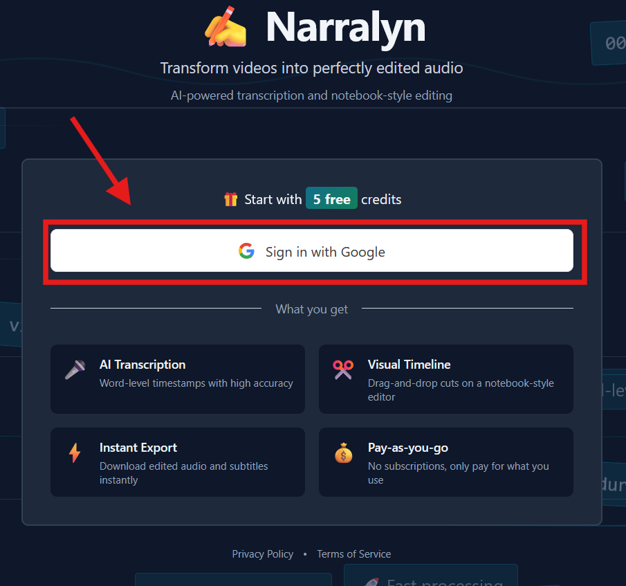 How to Login Into Narralyn
